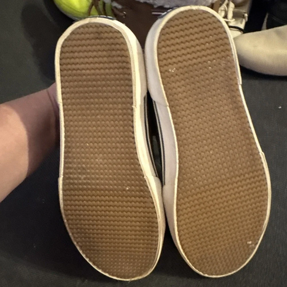 Perry Harbor Tide Top Sider Brown Lace-Up Shoes Memory Foam  Unisex Size 1